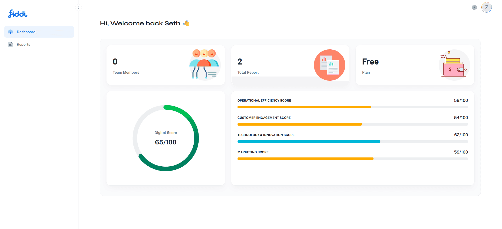 Fiddi: AI-Powered Operational Diagnostics & Scoring Engine screen 9