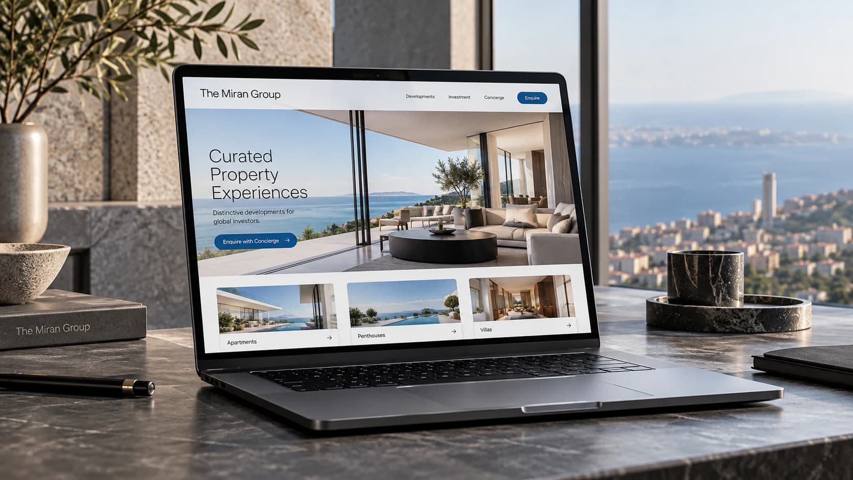 The Miran Group product visualisation