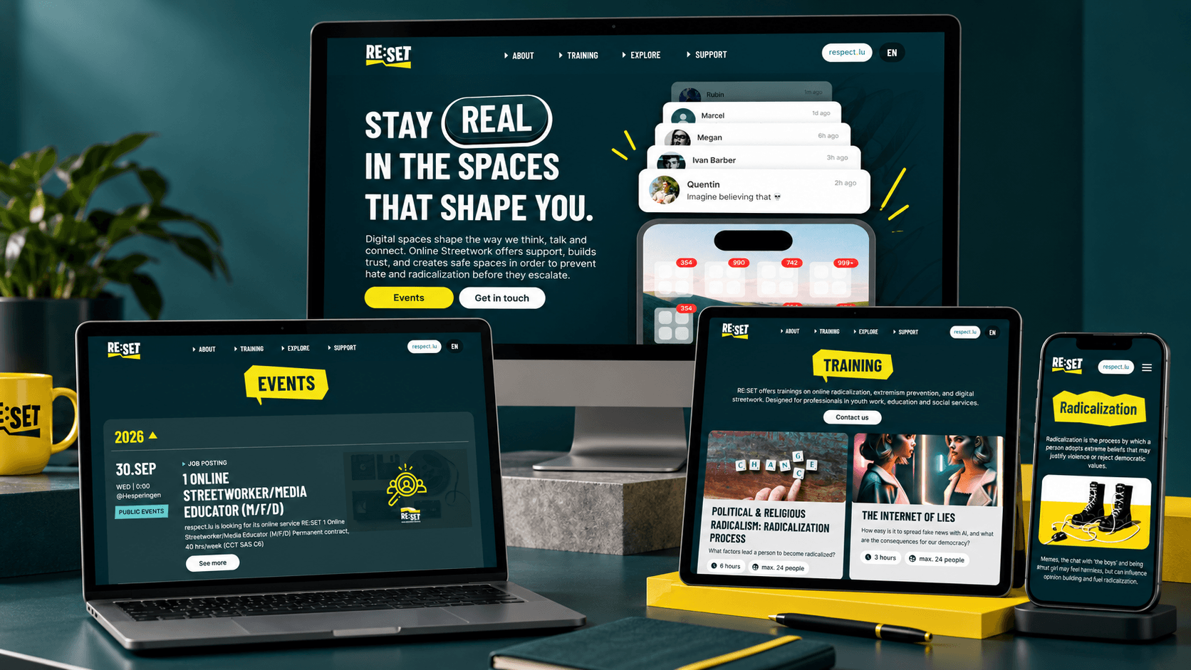 RE:SET: Digital Streetwork & Online Youth Safety Network